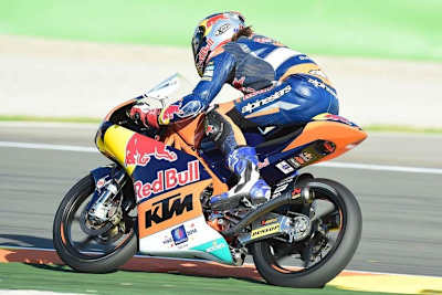 Karel Hanika beim Valencia-GP 2014