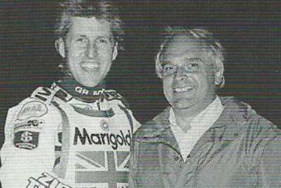 Ein Traumgespann: Simon Wigg (li.) und Hans Zierk