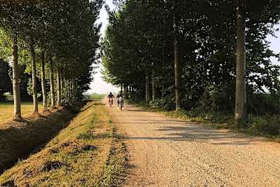 Über Nebenstrassen und Wege, die man im Alleingang nie finden könnte, führt die Strecke von Pavia nach San Remo