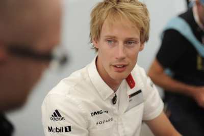 Brendon Hartley fährt im Porsche 919 Hybrid