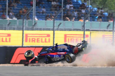 Brendon Hartley in Silverstone
