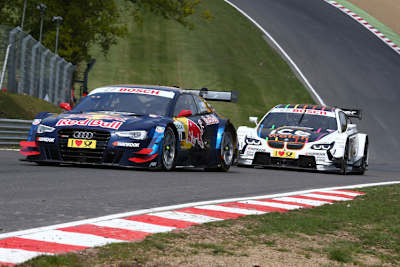 Die DTM fuhr zuletzt 2013 in Brands Hatch