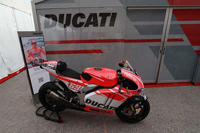 Die Desmosedici GP13 von Nicky Hayden