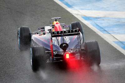 Das ständig brennende Licht kennen wir, ein blinkendes noch nicht so richtig