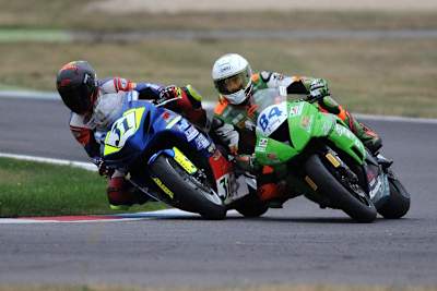 Janusch Prokop muss am Ende dran glauben. Heide innen