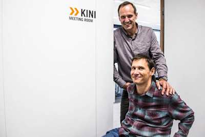 Heinz Kinigadner mit Sohn Hannes