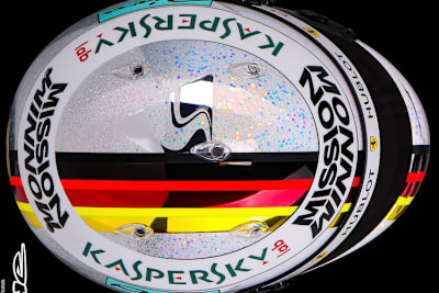 Der neue Helm von oben