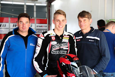 Gabor Rizmayer, Balint Kovacs und Evren Bischoff (v.li.)