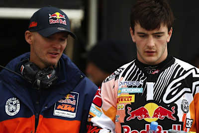 Jeffrey Herlings (rechts) wil die Rekorde von Stefan Everts (links im Bild) brechen 