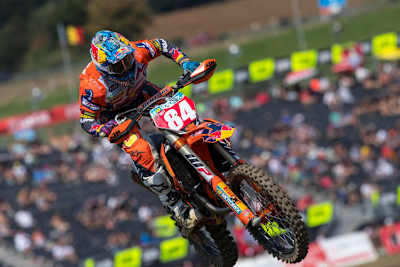 Jeffrey Herlings gewann den ersten Lauf in Frauenfeld