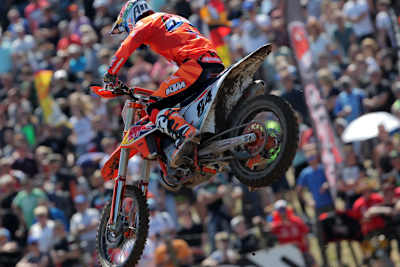 Polesetter Jeffrey Herlings gewann den ersten Lauf im Talkessel