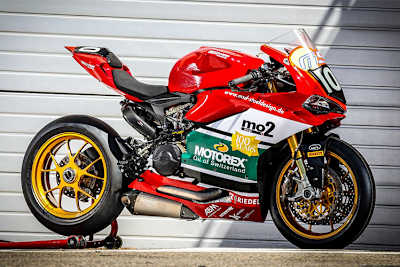 Die Ducati Panigale des Hertrampf-Teams