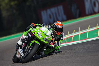 Mika Perez war in Imola gut drauf