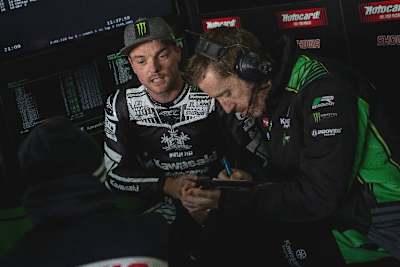 Alex Lowes und sein Crew-Chief Marcel Duinker