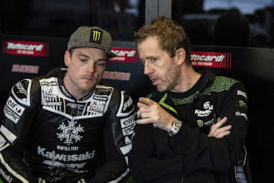 Mit Marcel Duinker (re) hat Alex Lowes einen erfahrenen Crew-Chief