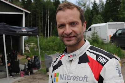 Juho Hänninen beim Test