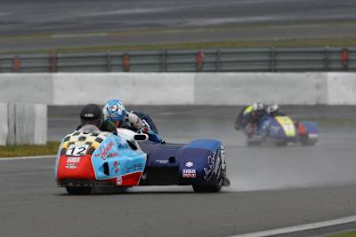 Kurt Hock und Enrico Becker haben kein Problem mit Regen