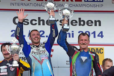 Enrico Becker (li.) und Kurt Hock im Juni 2014