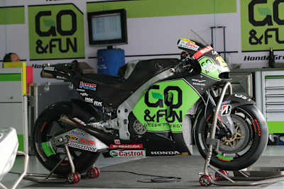 Die 2014-Honda RC213V von Bautista