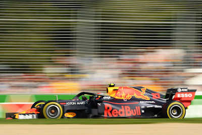 Max Verstappen in Melbourne
