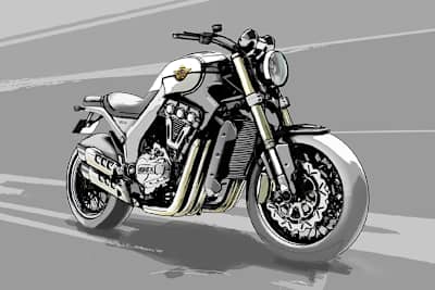 Skizze der Horex VR6