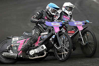 Kai Huckenbeck (vorne) fährt eine starke Saison