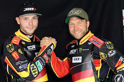 Kai Huckenbeck und Martin Smolinski wollen für Deutschland fahren