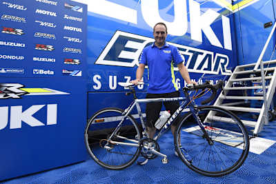 Ray Hughes mit seinem TREK 4000