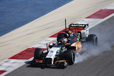 Nico Hülkenberg: Hervorragende Leistung am ersten Testtag von Bahrain