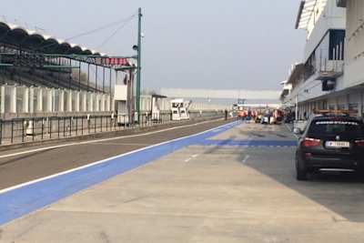 Eine Stunde Verspätung an Testtag zwei