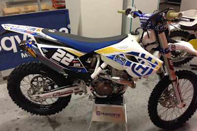 So sehen die Werks-Husqvarna für 2014 aus