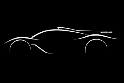 Das macht Appetit auf mehr: Hypercar-Skizze von Mercedes