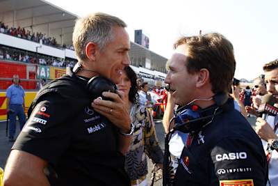 Martin Whitmarsh warnt Christian Horner, dass auch sein Team tief fallen könnte