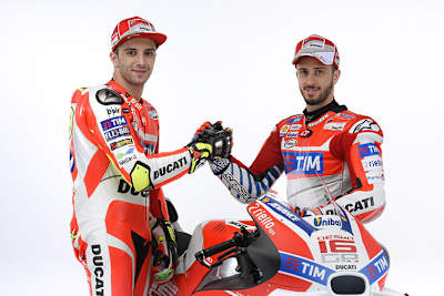 Andrea Iannone und Andrea Dovizioso kämpfen um den Platz neben Jorge Lorenzo 2017
