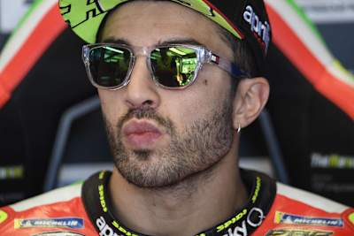 Aprilia-Werksfahrer Andrea Iannone