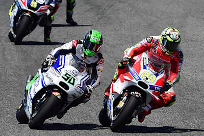 Andrea Iannone musste sich in Jerez mit dem siebten Platz abfinden