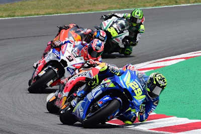 Andrea Iannone auf der Suzuki GSX-RR