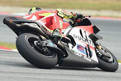 Andrea Iannone beim GP von Malaysia 2015