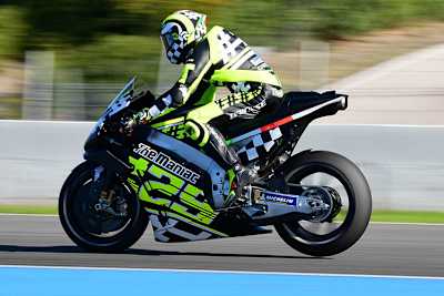 Andrea Iannone muss sich mit der Aprilia noch anfreunden