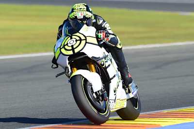 Andrea Iannone in Valencia erstmals auf der Suzuki