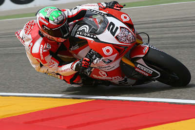 Chistian Iddon lobt das Potenzial der Bimota BB3