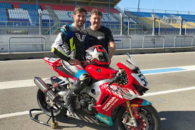 Aelx Polita (li.) mit Jens Holzhauer