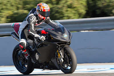 Marco Melandri verbesserte die Einstellung der Elektronik