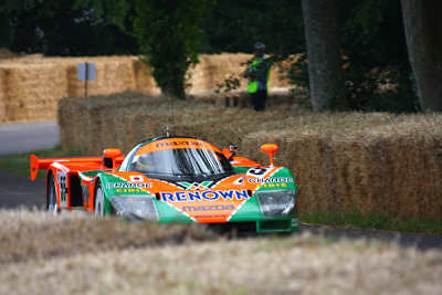 Schon 2011 war der 787B in Goodwood unterwegs