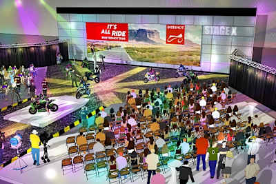 Die Eventbühne Stage X soll das Zentrum der Intermot sein, wo immer etwas läuft