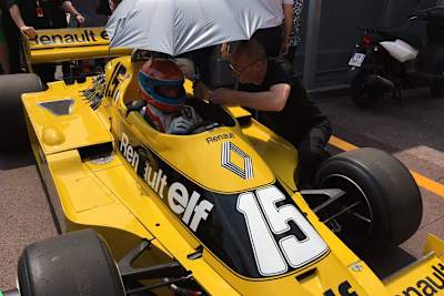 Jean-Pierre Jabouille im 1977er Renner