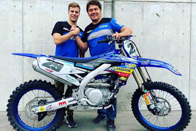 Die MXGP-Yamaha von Henry Jacobi