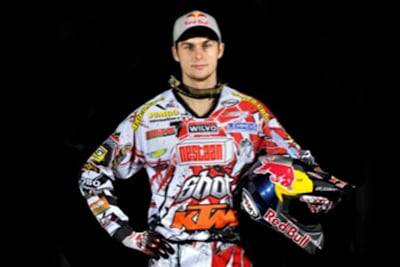 In der MXGP-Klasse ist Jake Nicholls 2014 einer von wenigen Rookies