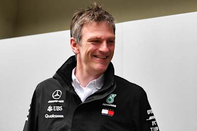 James Allison: «Wir waren im Rennen wahrscheinlich etwas schneller als Mercedes, doch die hingen auch im Verkehr fest, und zwar hinter Gegnern, die 1,5 Sekunden langsamer als die Silberpfeile waren»