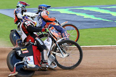 Im Finale: Macie Janowski zog außen an allen vorbei